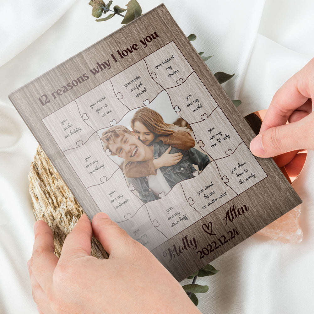 Reasons Why I Love You Scrapbook - Valentine's Day & Anniversary Gift